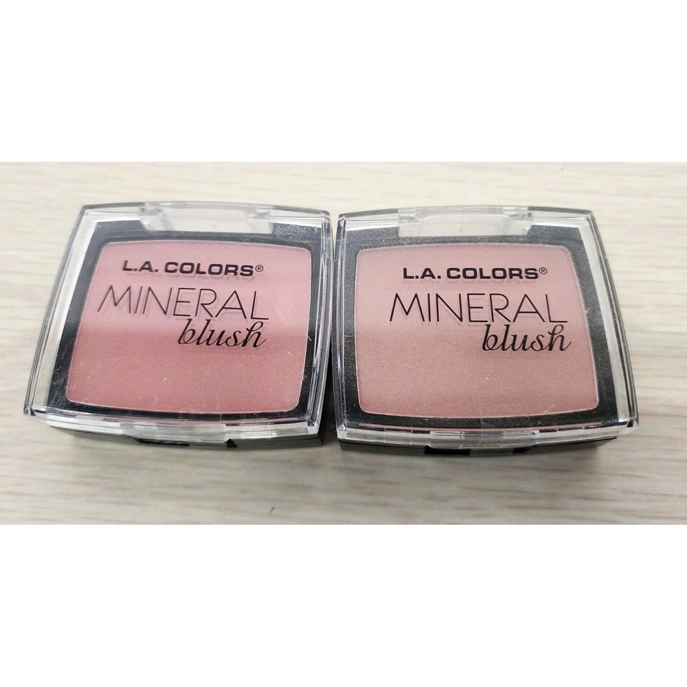L.A. COLORS Mineral Blush "Harmony" CMB860 Lot Of 2 New Sealed Cruelty Free